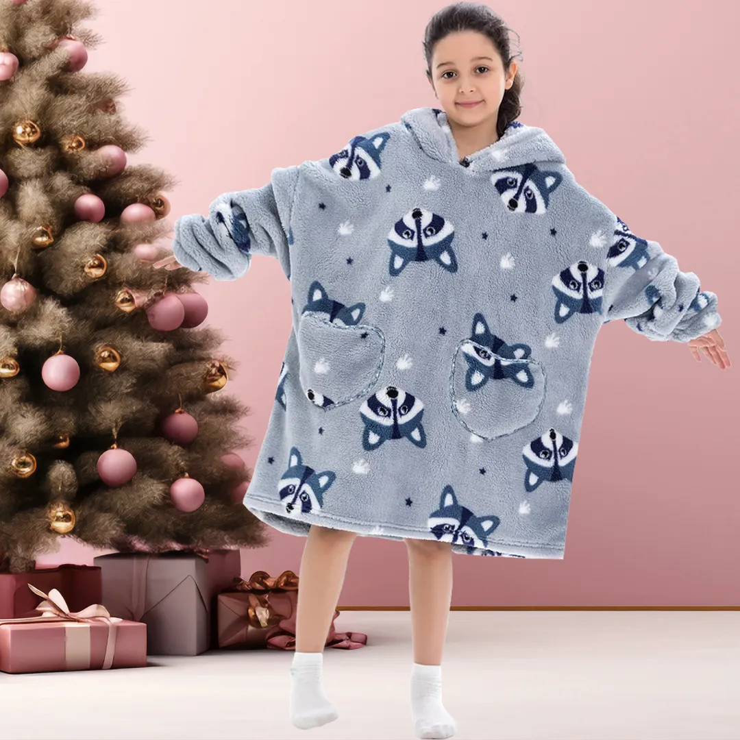 Kids Blanket Hoodie