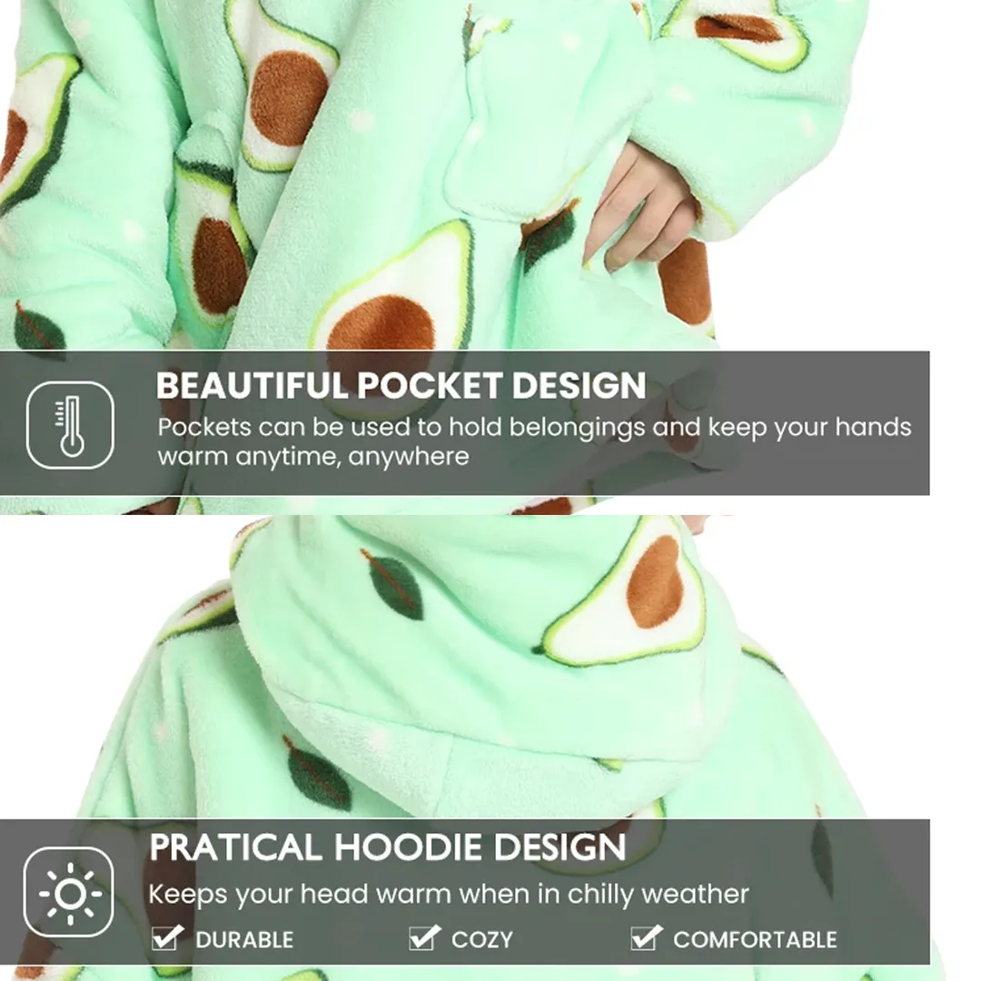 Kids Blanket Hoodie