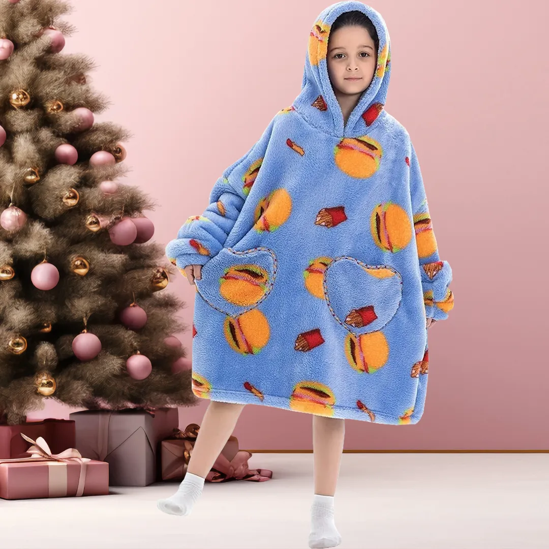 Kids Blanket Hoodie