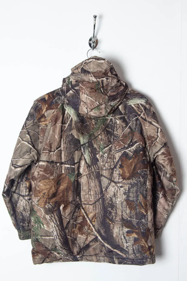 Kids Realtree Camo Parka Jacket (Boys M)