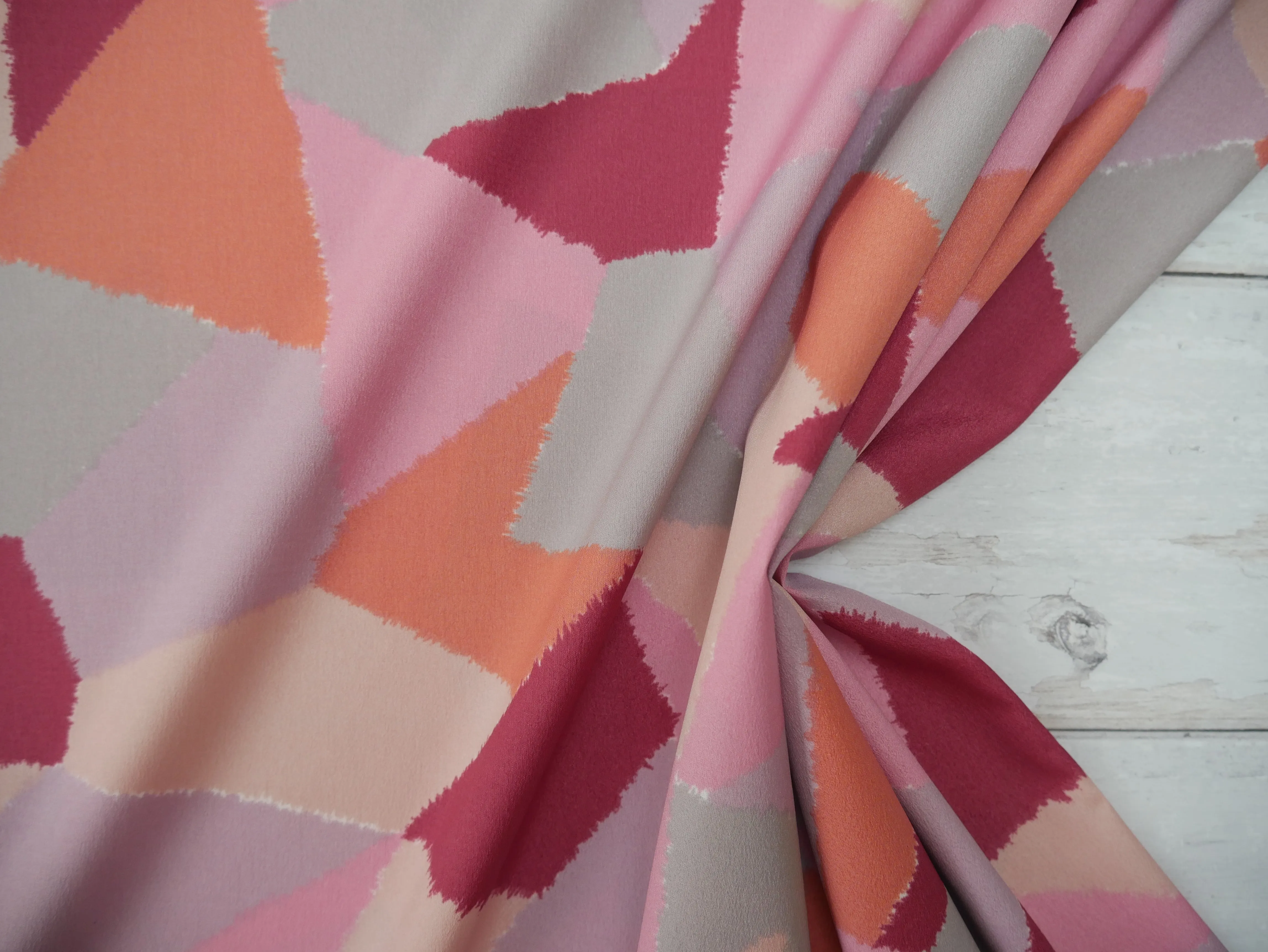 Lady McElroy Crepe De Chine Lining in Cosmetic, £14.00 p/m