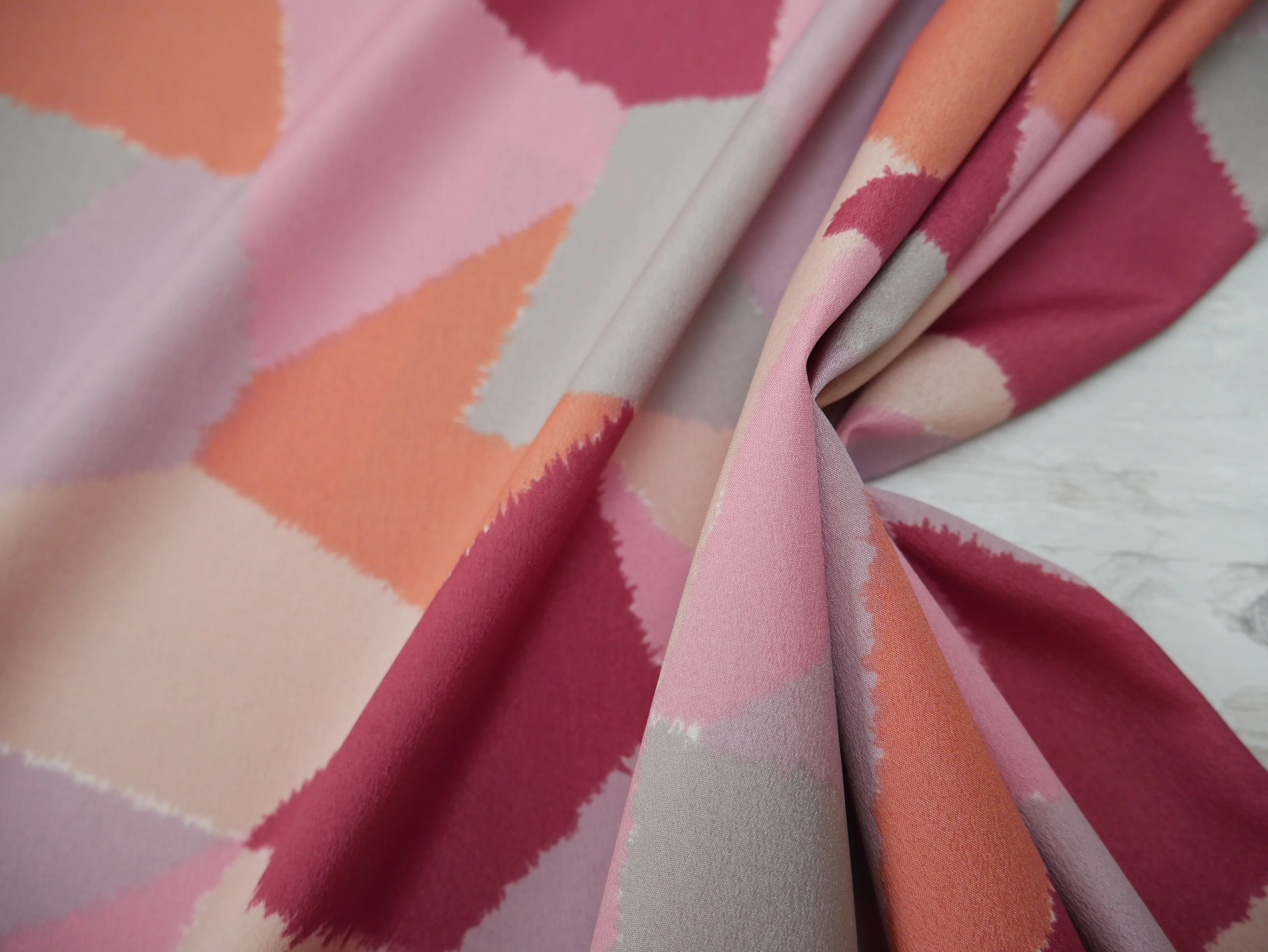 Lady McElroy Crepe De Chine Lining in Cosmetic, £14.00 p/m