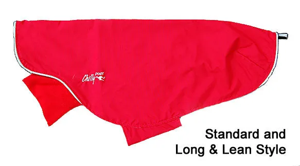 Large Dog Rain Coat - "Rain Slicker" by Chilly Dogs - Standard Size FINAL SALE