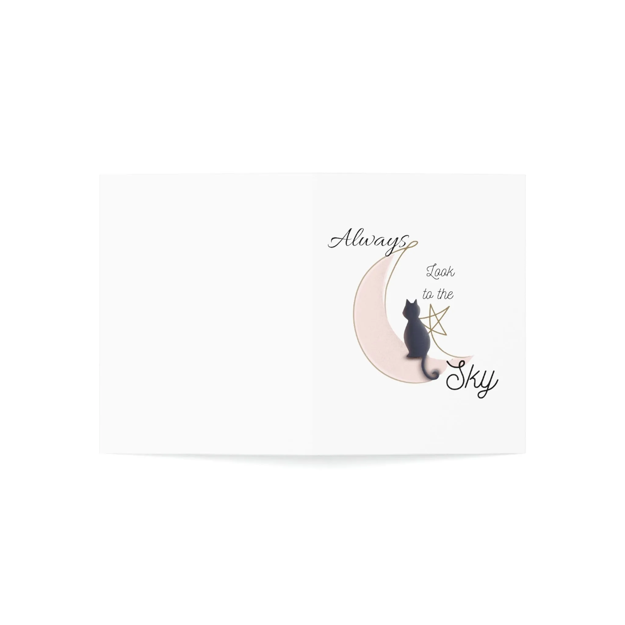 Look to the sky Greeting Cards (1, 10, 30, and 50pcs)