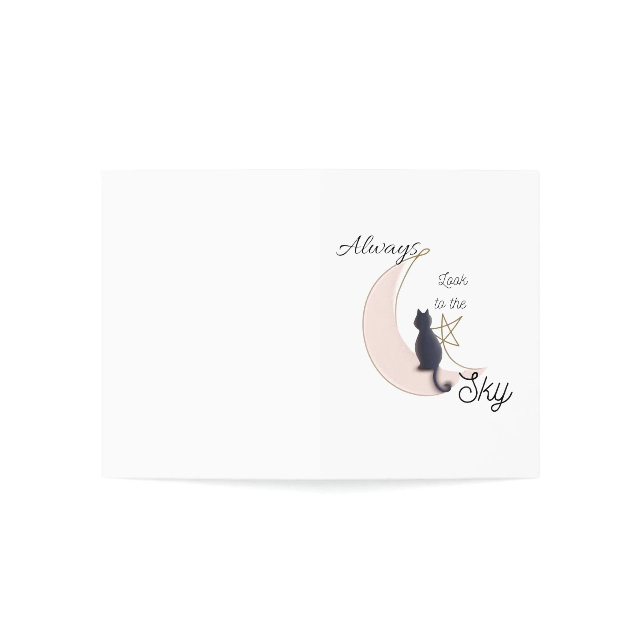 Look to the sky Greeting Cards (1, 10, 30, and 50pcs)