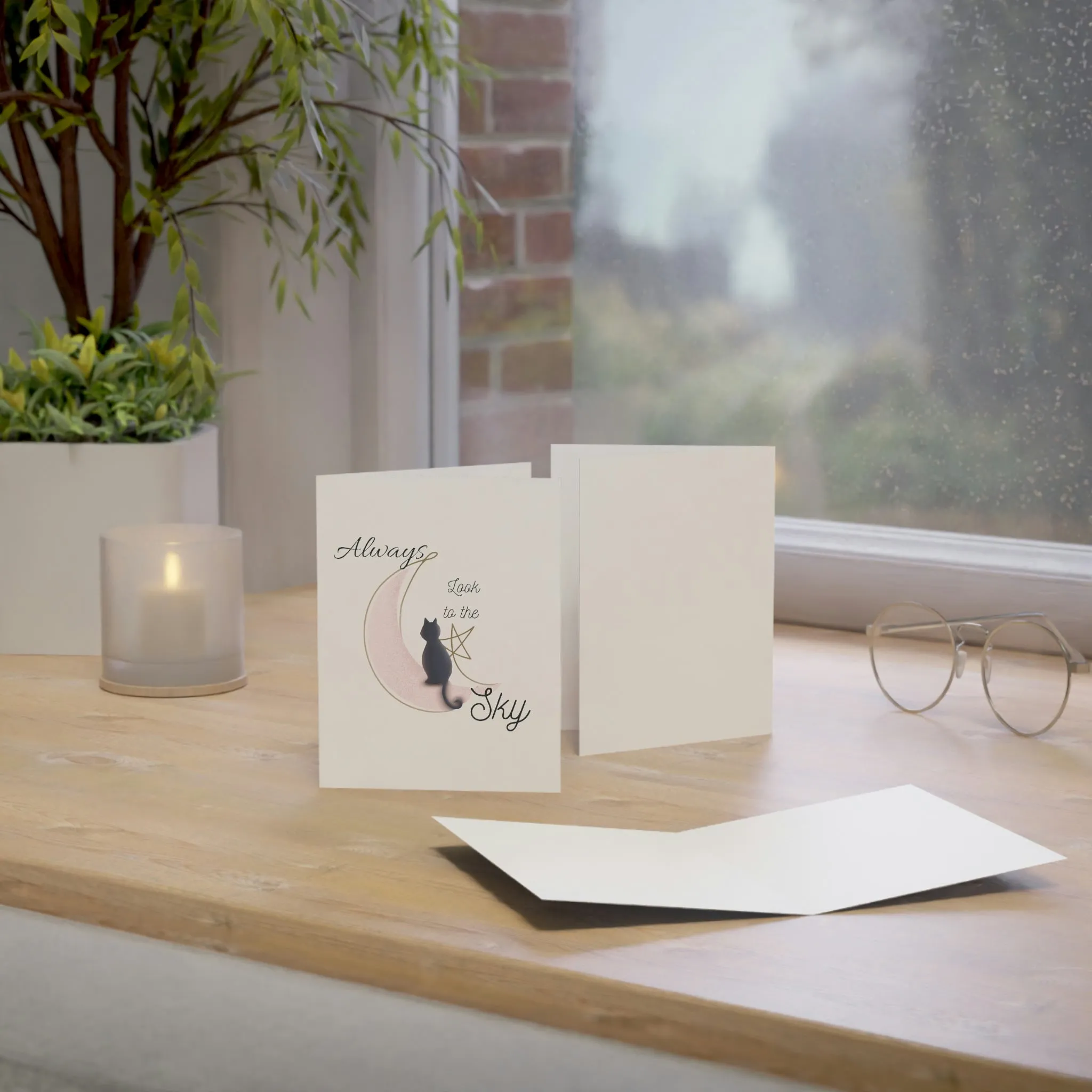 Look to the sky Greeting Cards (1, 10, 30, and 50pcs)