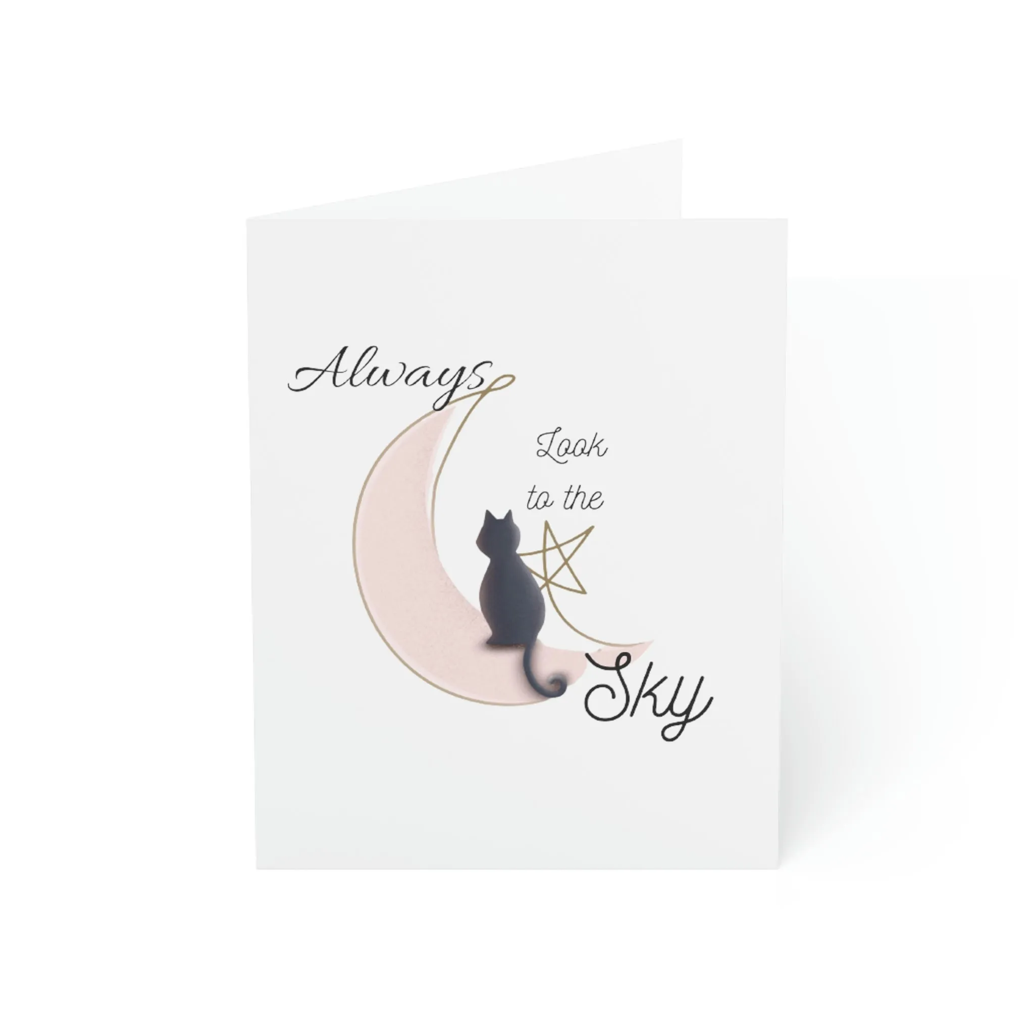 Look to the sky Greeting Cards (1, 10, 30, and 50pcs)