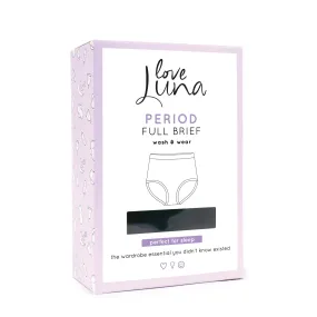 Love Luna Period Knickers Full Brief