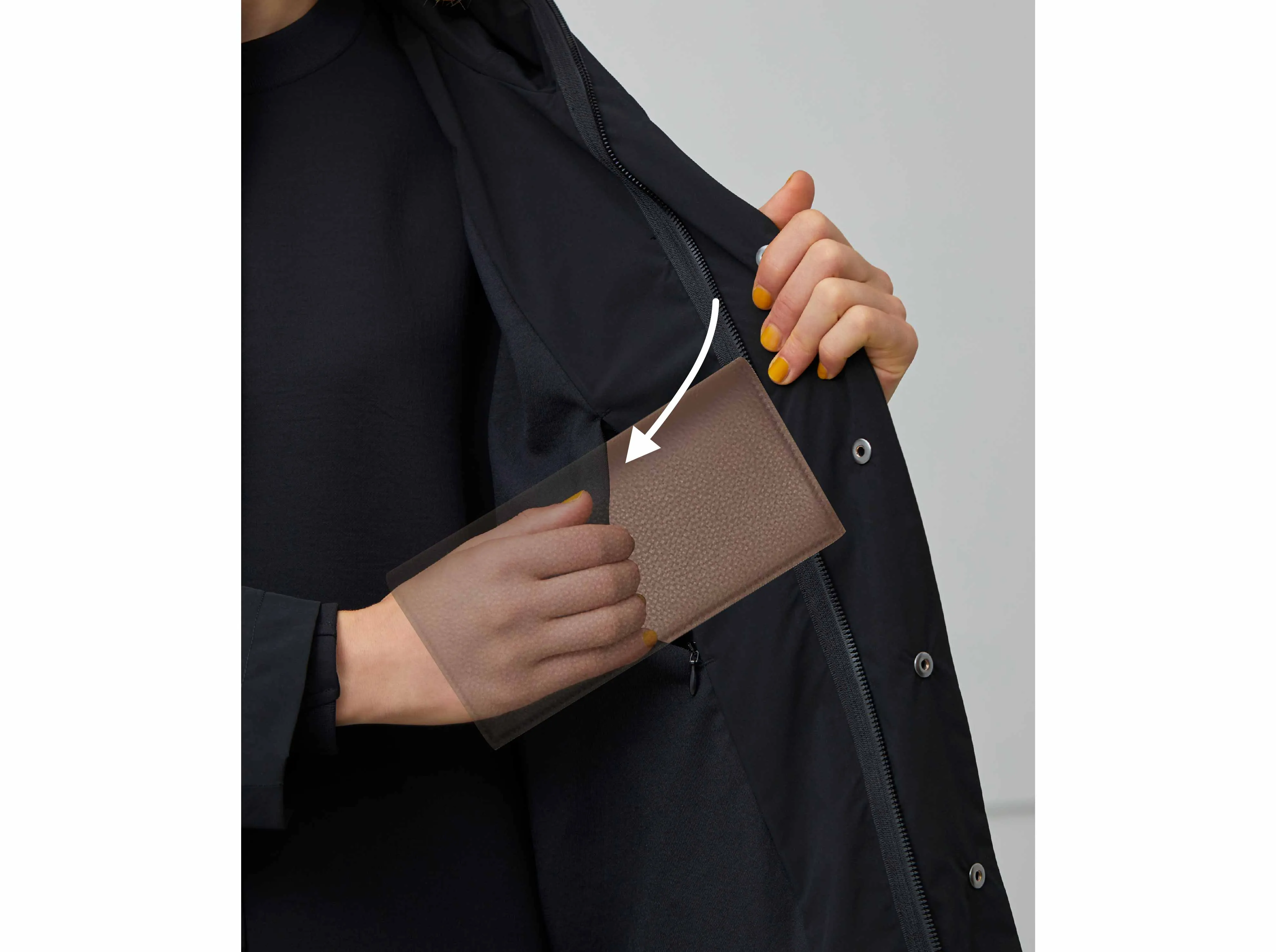 luggage hoodie coat