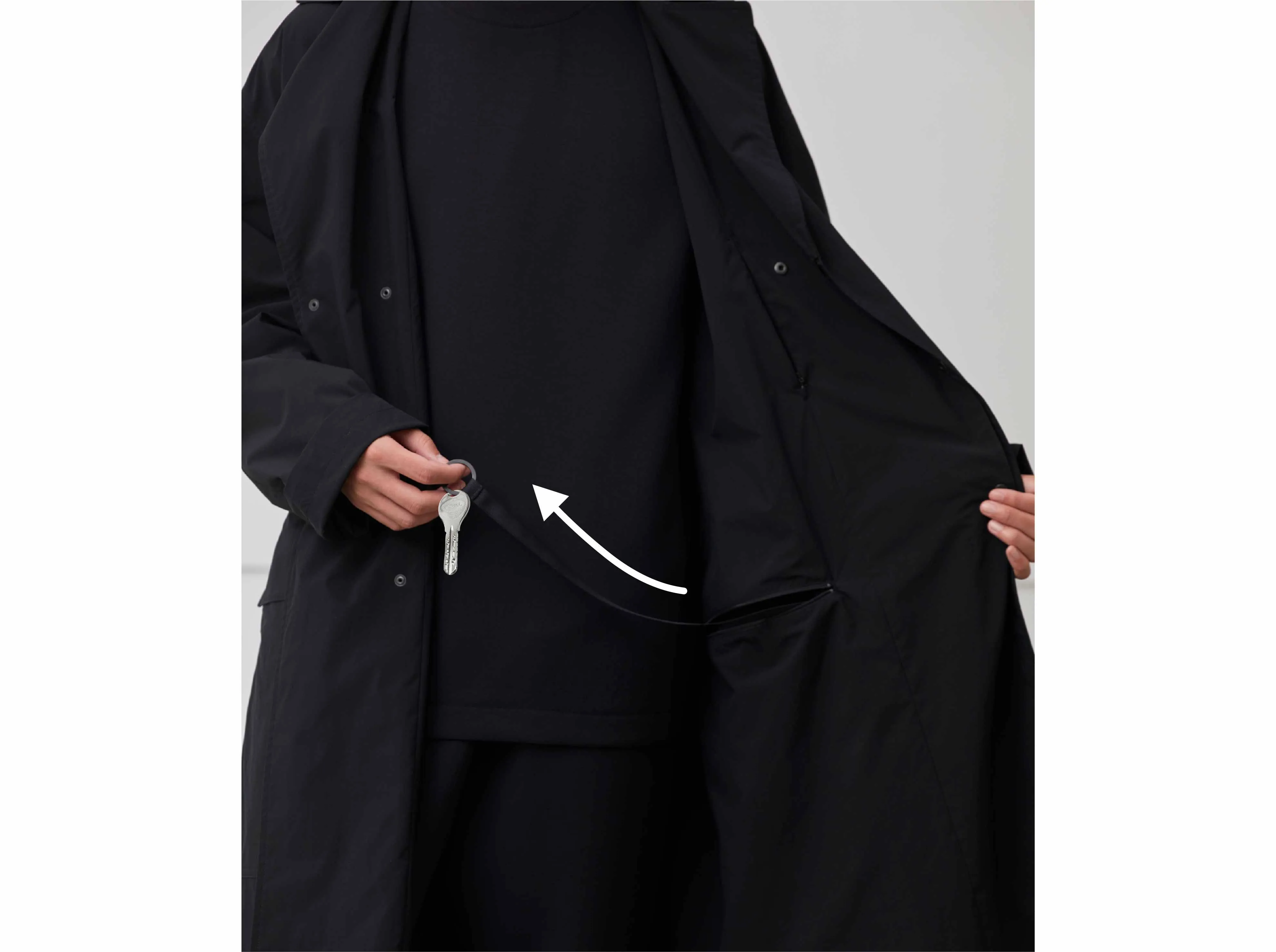 luggage hoodie coat