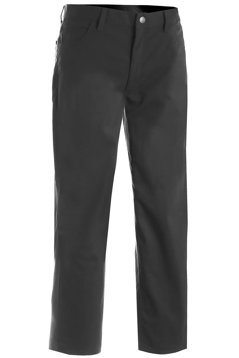 Men's Steel Grey Rugged Comfort Flat Front Pant