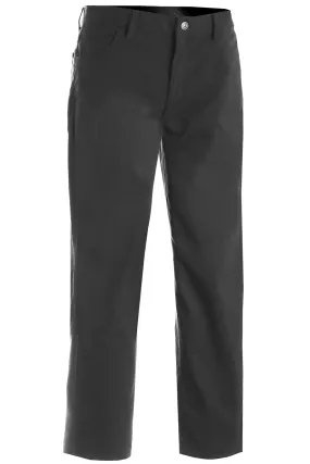 Men's Steel Grey Rugged Comfort Flat Front Pant
