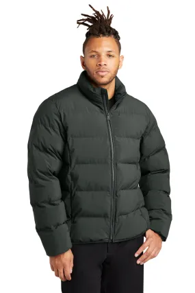 Mercer Mettle Mens Water Resistant Full Zip Puffy Jacket - Anchor Grey