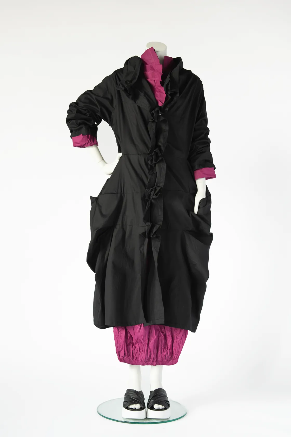 Modern Coat in Black L.A.