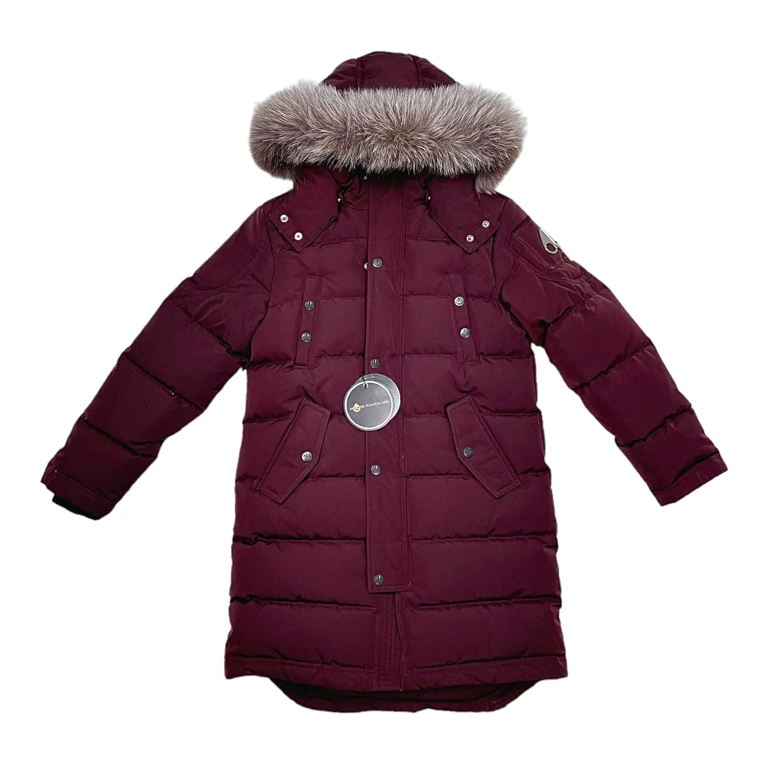 Moose Knuckle Causapscal Parka Jacket Burgandy (W)