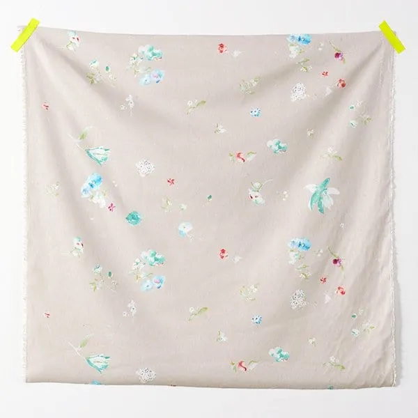 nani IRO Cotton and Linen Blend - New Morning I in Color B