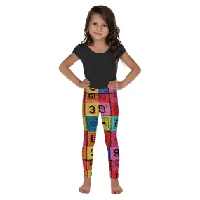 Poco Loco Papel Picado Kid's Leggings- Costume, Bounding, Cosplay