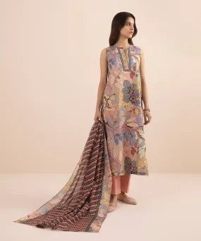 Sapphire 3PC Lawn Collection – U3P-DY24D1-6