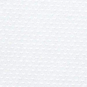 Solid White Tone on Tone Textured Jacquard Weave Classic Custom Shirt 100c 80/2*80/2 Saq984a