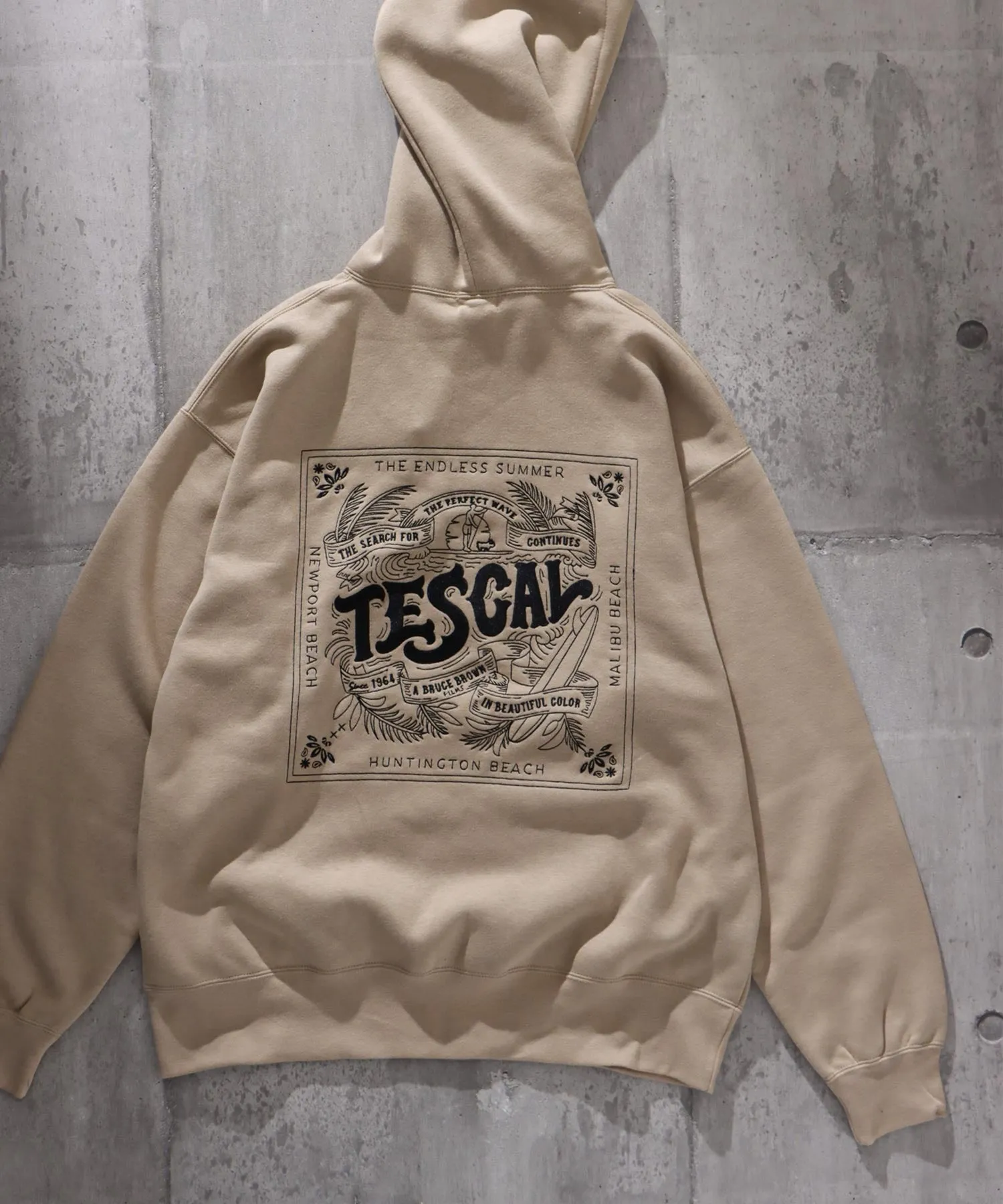 TES BANDANA EMB BIG PARKA / スウェットパーカー