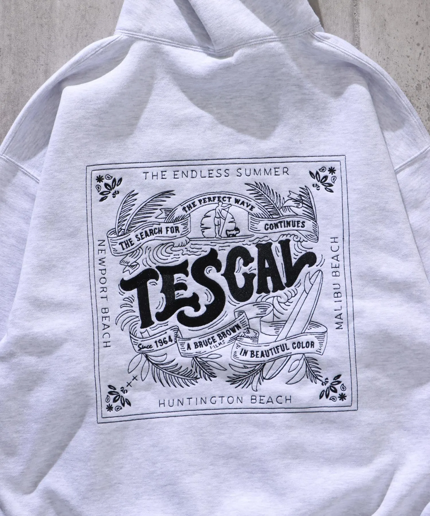 TES BANDANA EMB BIG PARKA / スウェットパーカー