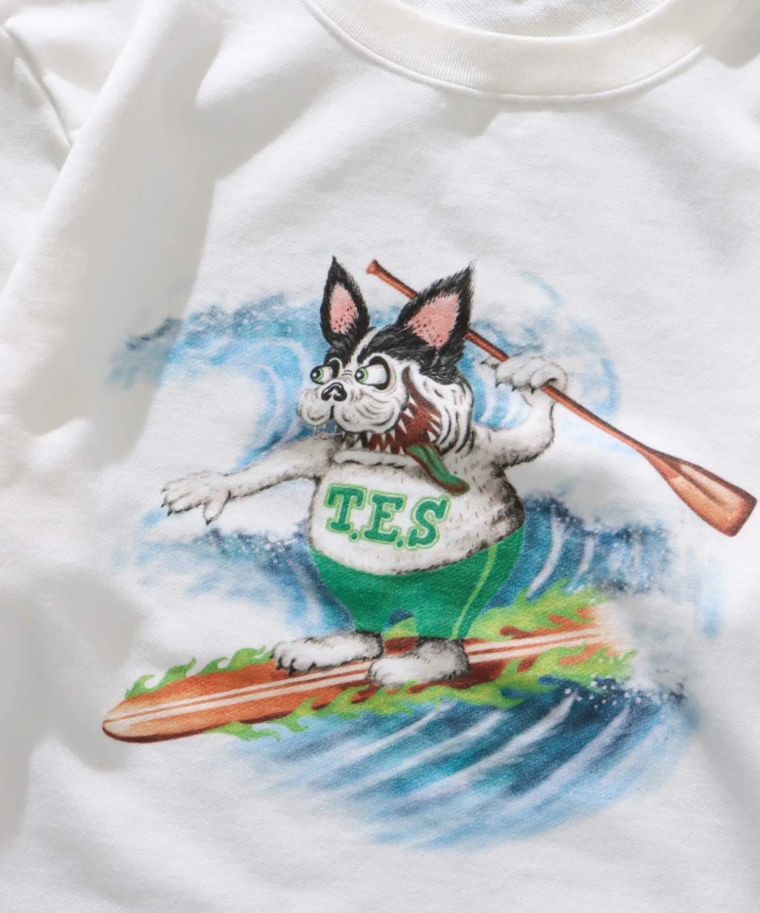 TES LOWBROW ART SWEAT CREW NECK / クルーネックスウェット