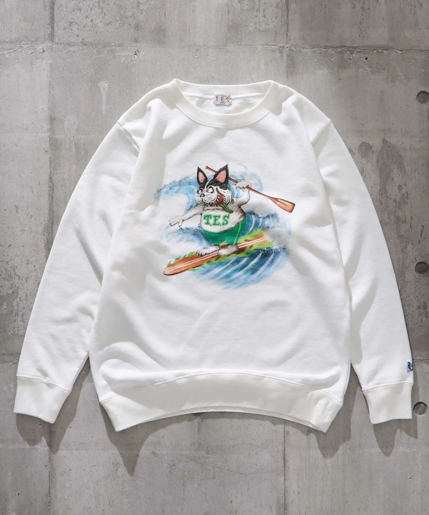 TES LOWBROW ART SWEAT CREW NECK / クルーネックスウェット