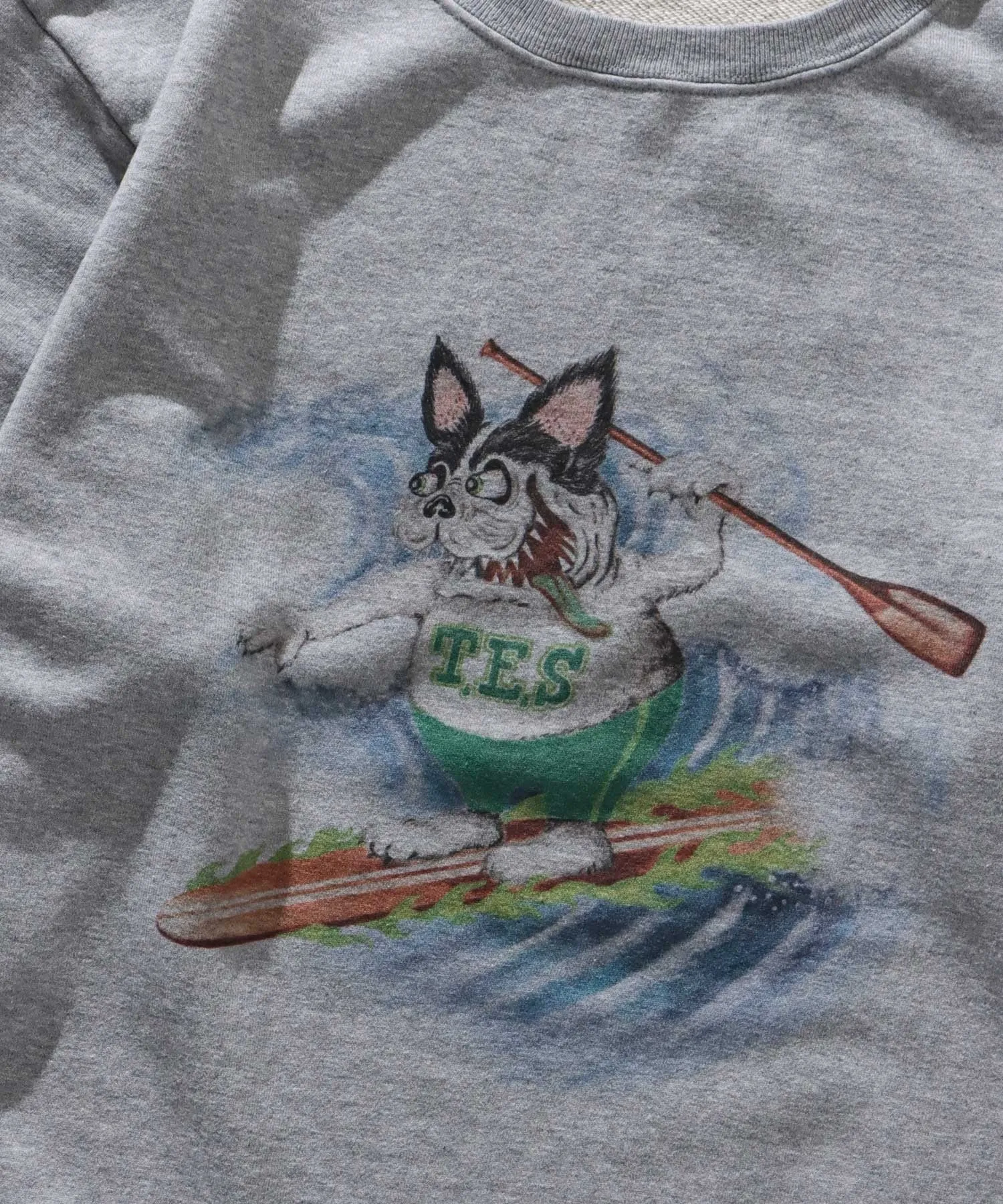 TES LOWBROW ART SWEAT CREW NECK / クルーネックスウェット