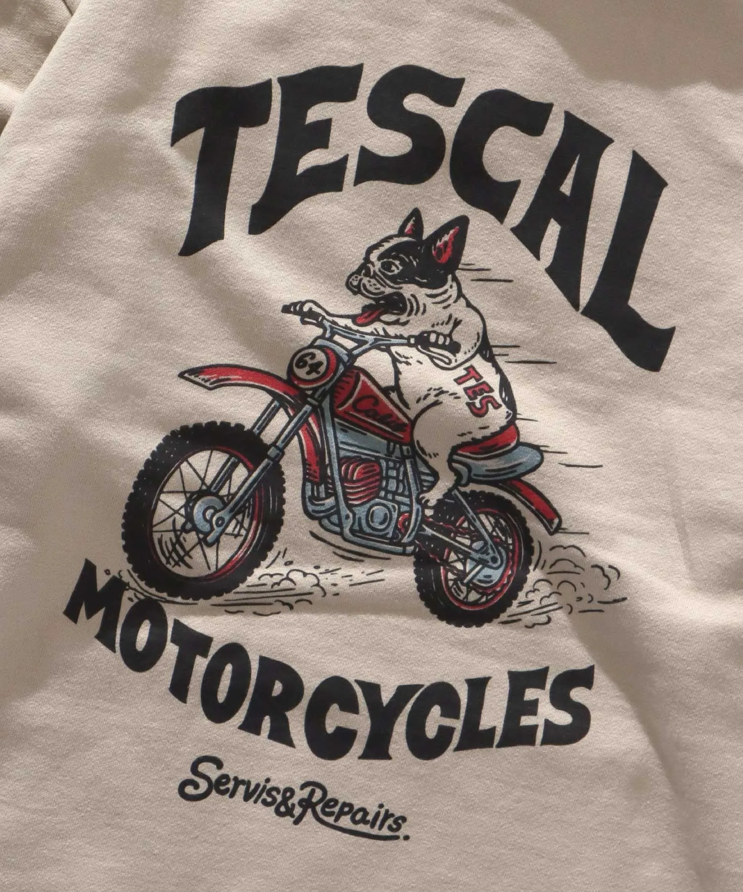 TES MOTOCROSS RACE SWEAT PARKA / スウェットパーカー