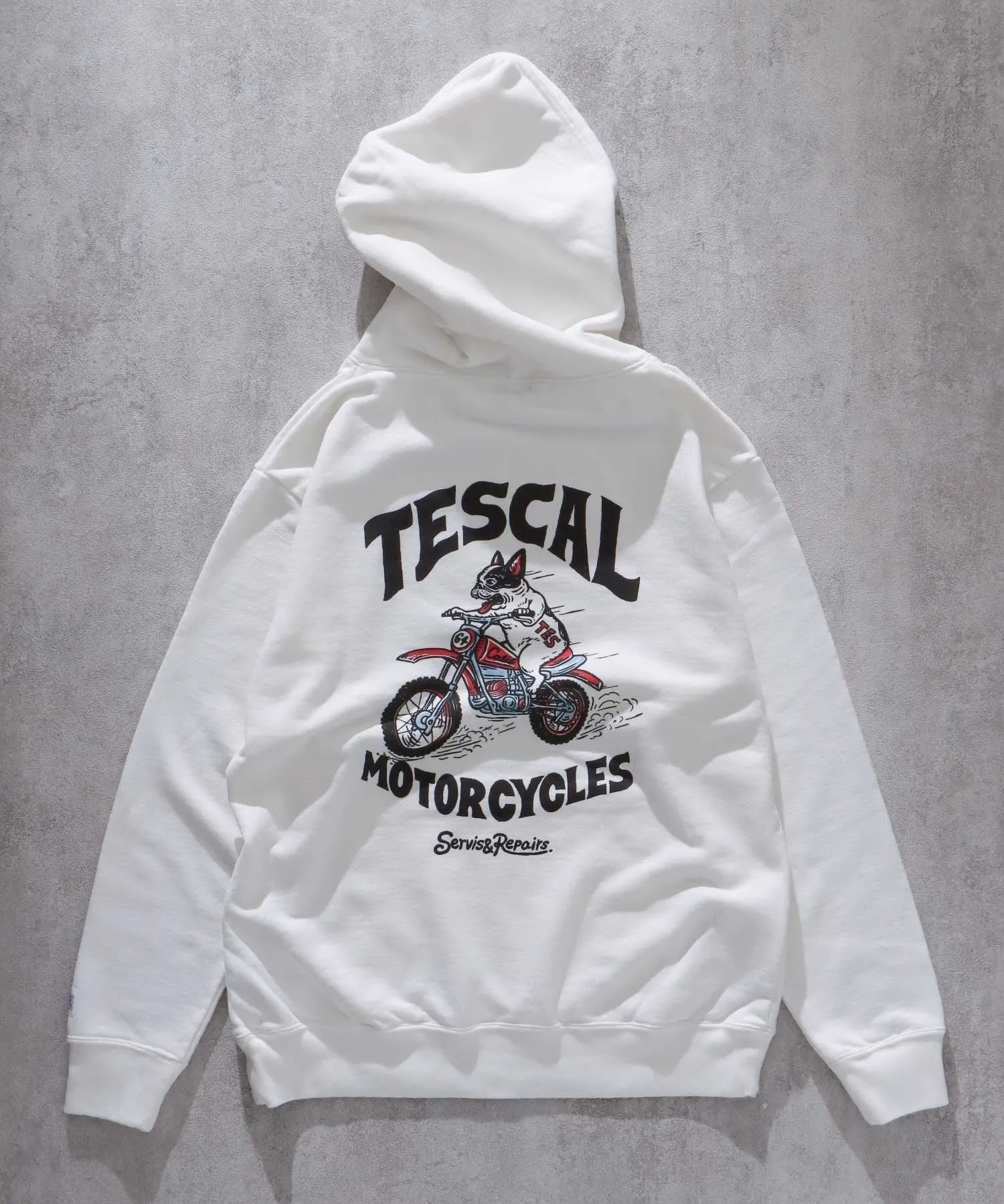 TES MOTOCROSS RACE SWEAT PARKA / スウェットパーカー