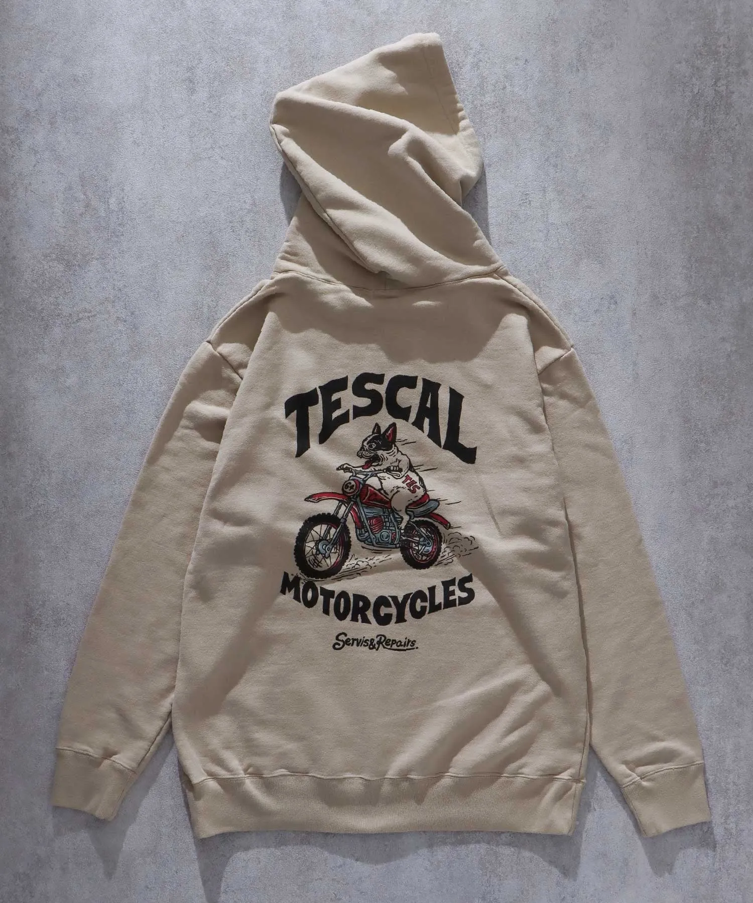 TES MOTOCROSS RACE SWEAT PARKA / スウェットパーカー