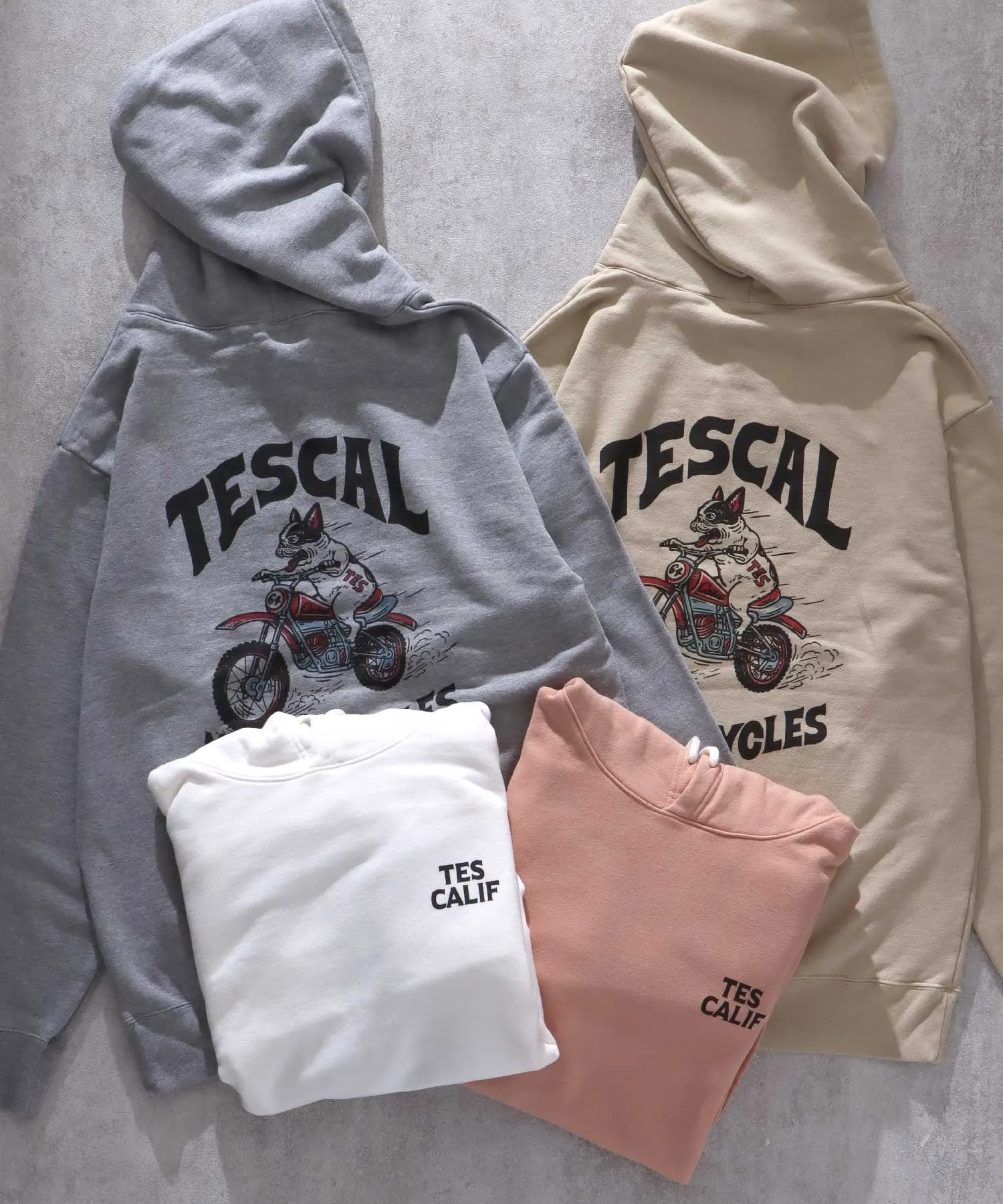 TES MOTOCROSS RACE SWEAT PARKA / スウェットパーカー