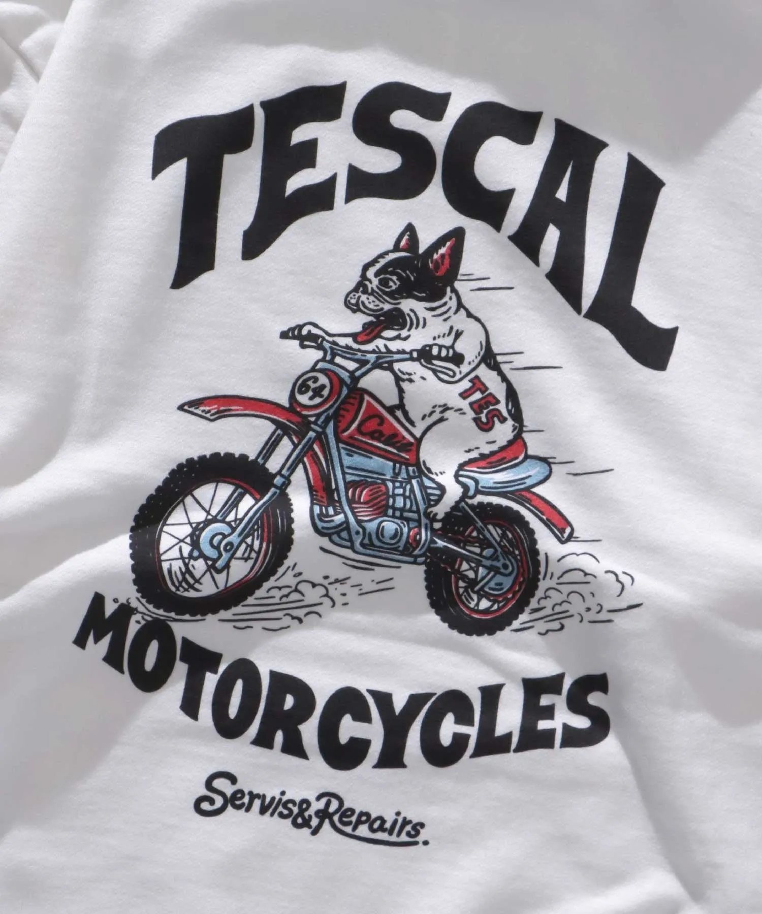 TES MOTOCROSS RACE SWEAT PARKA / スウェットパーカー
