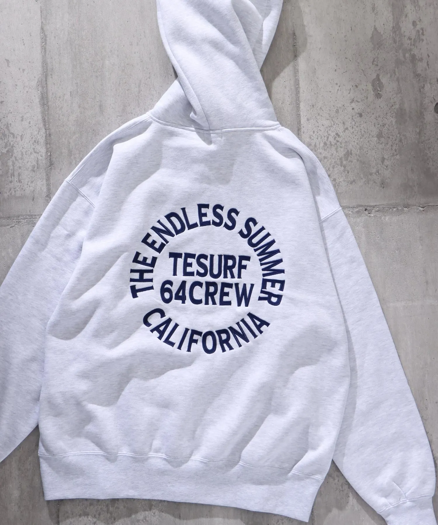 TES SURF TEAM BIG ZIP PARKA / スウェットジップパーカー