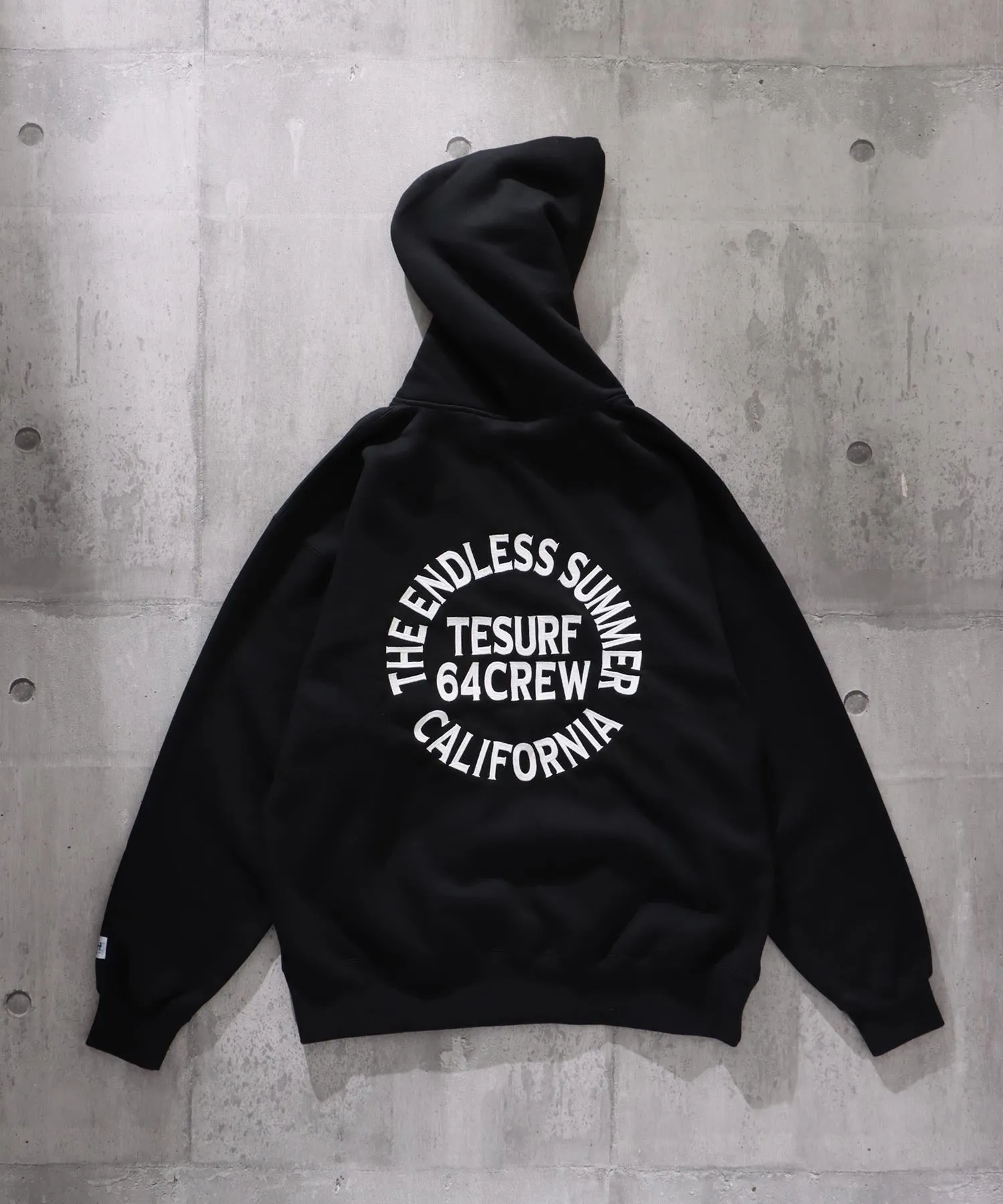 TES SURF TEAM BIG ZIP PARKA / スウェットジップパーカー