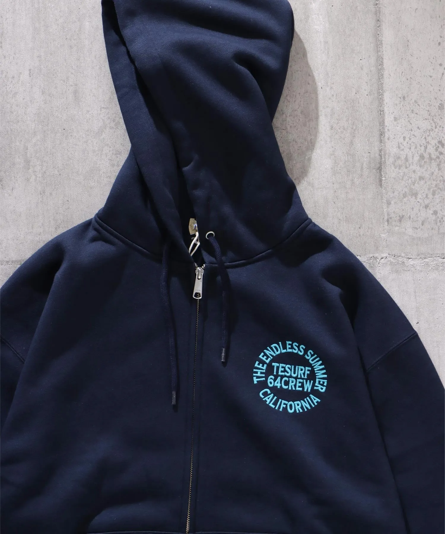 TES SURF TEAM BIG ZIP PARKA / スウェットジップパーカー