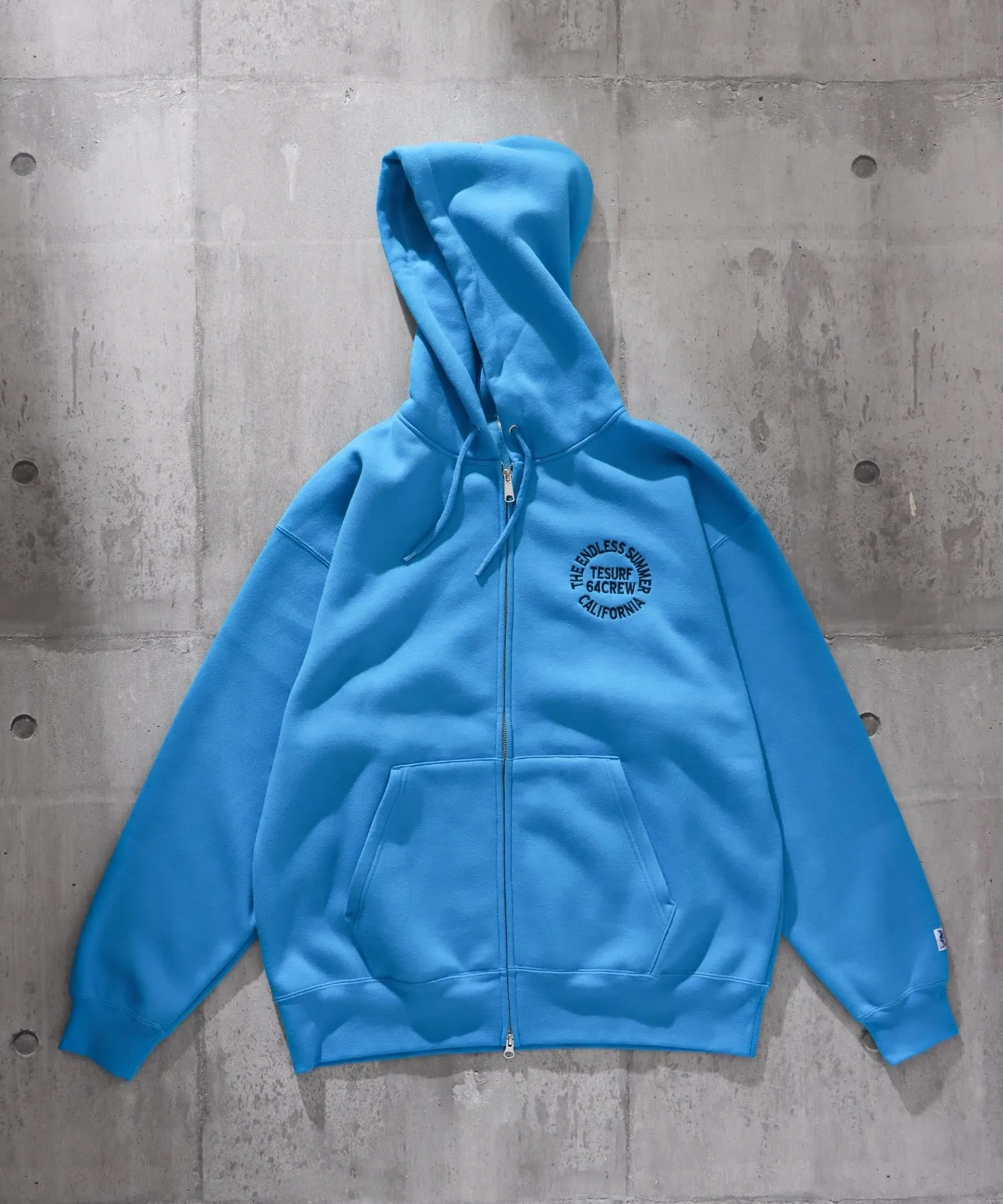 TES SURF TEAM BIG ZIP PARKA / スウェットジップパーカー