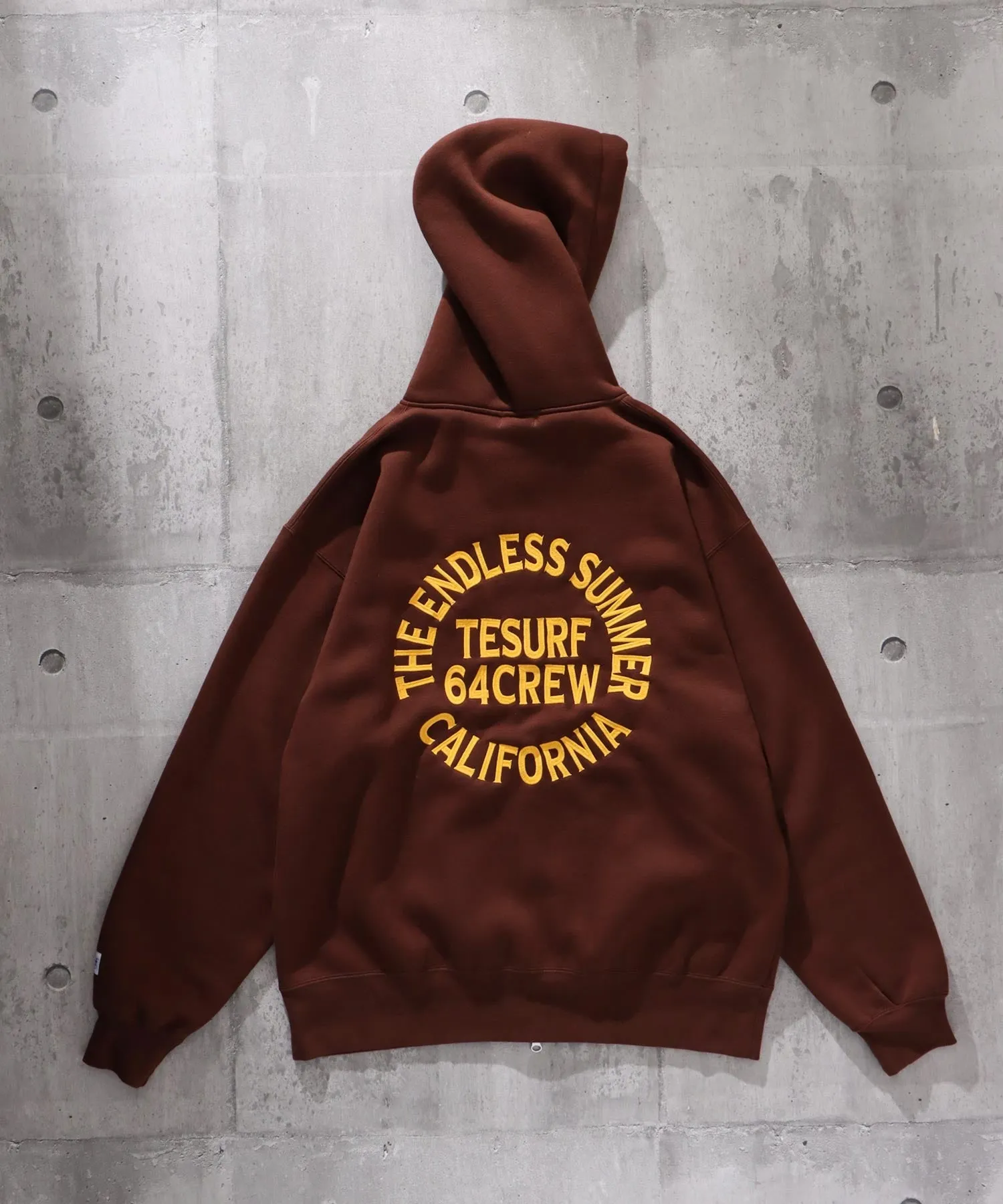 TES SURF TEAM BIG ZIP PARKA / スウェットジップパーカー