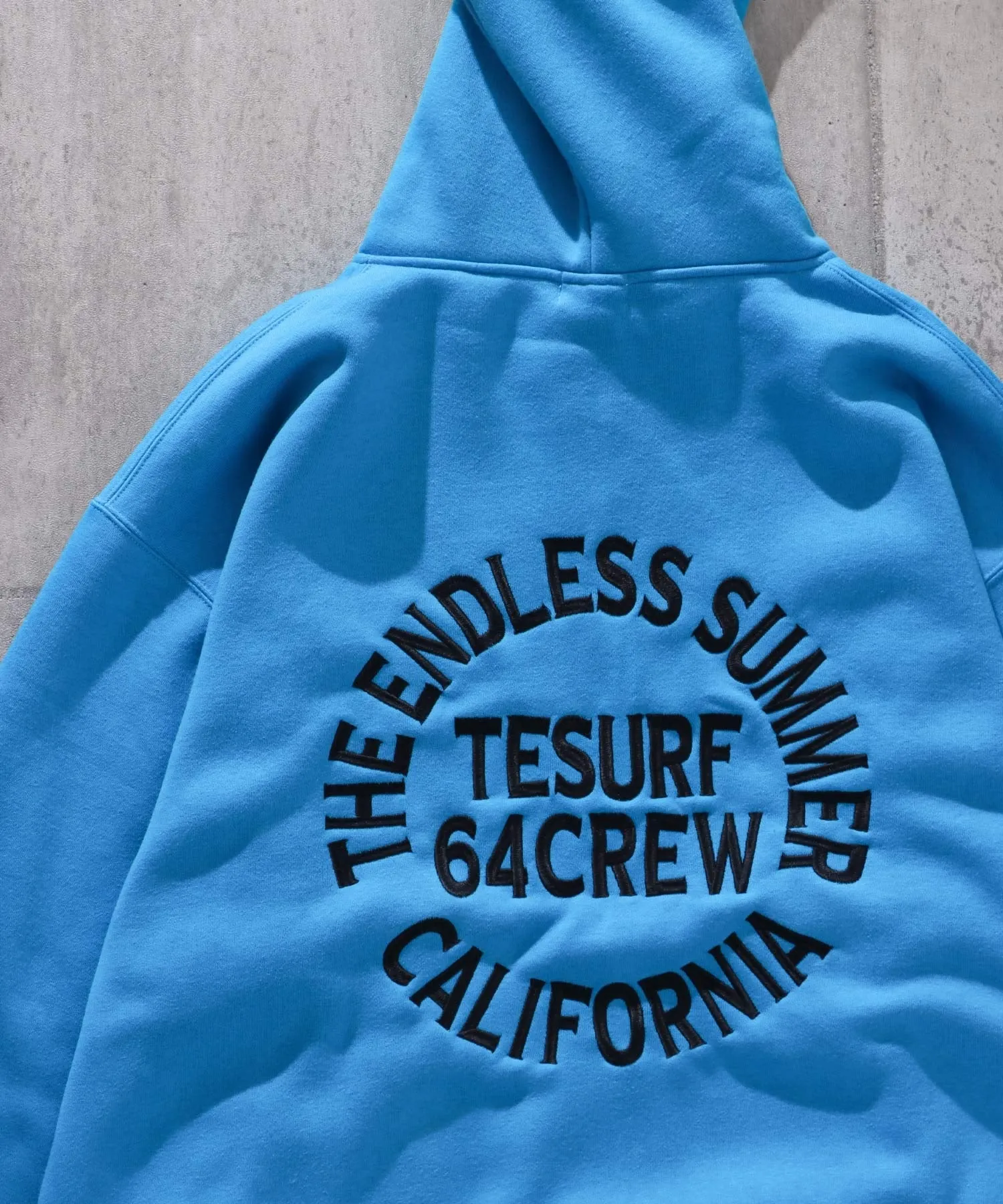 TES SURF TEAM BIG ZIP PARKA / スウェットジップパーカー