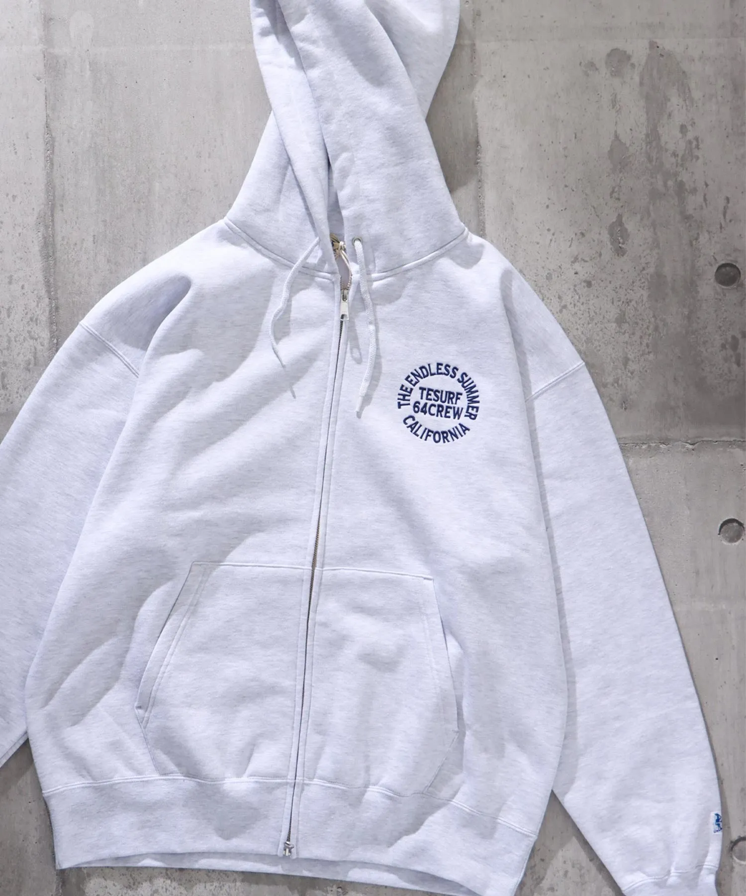 TES SURF TEAM BIG ZIP PARKA / スウェットジップパーカー
