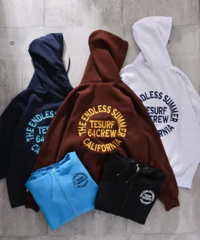 TES SURF TEAM BIG ZIP PARKA / スウェットジップパーカー