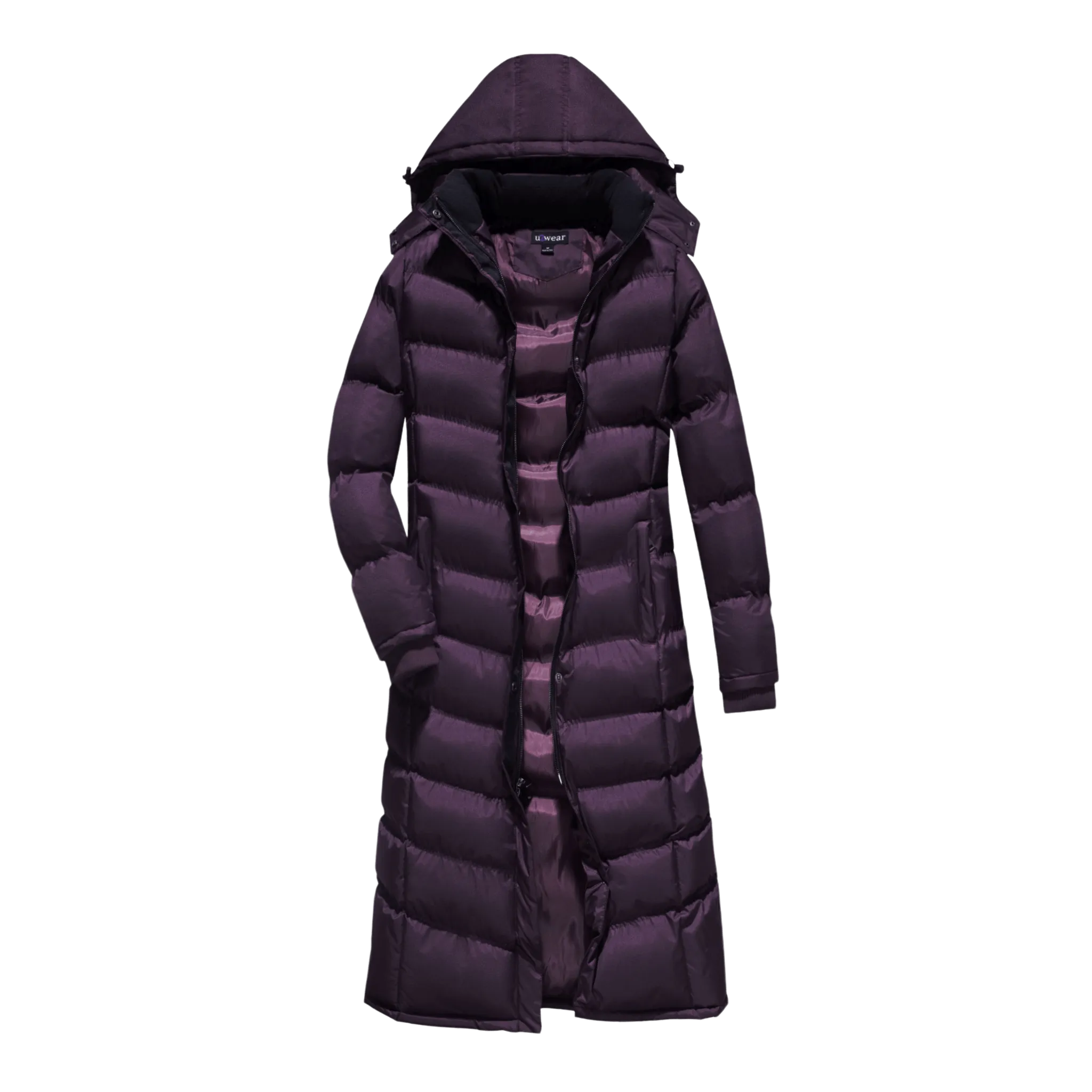 u2wear Women Full Length Puffer Coat - Warm, Stylish, and Durable