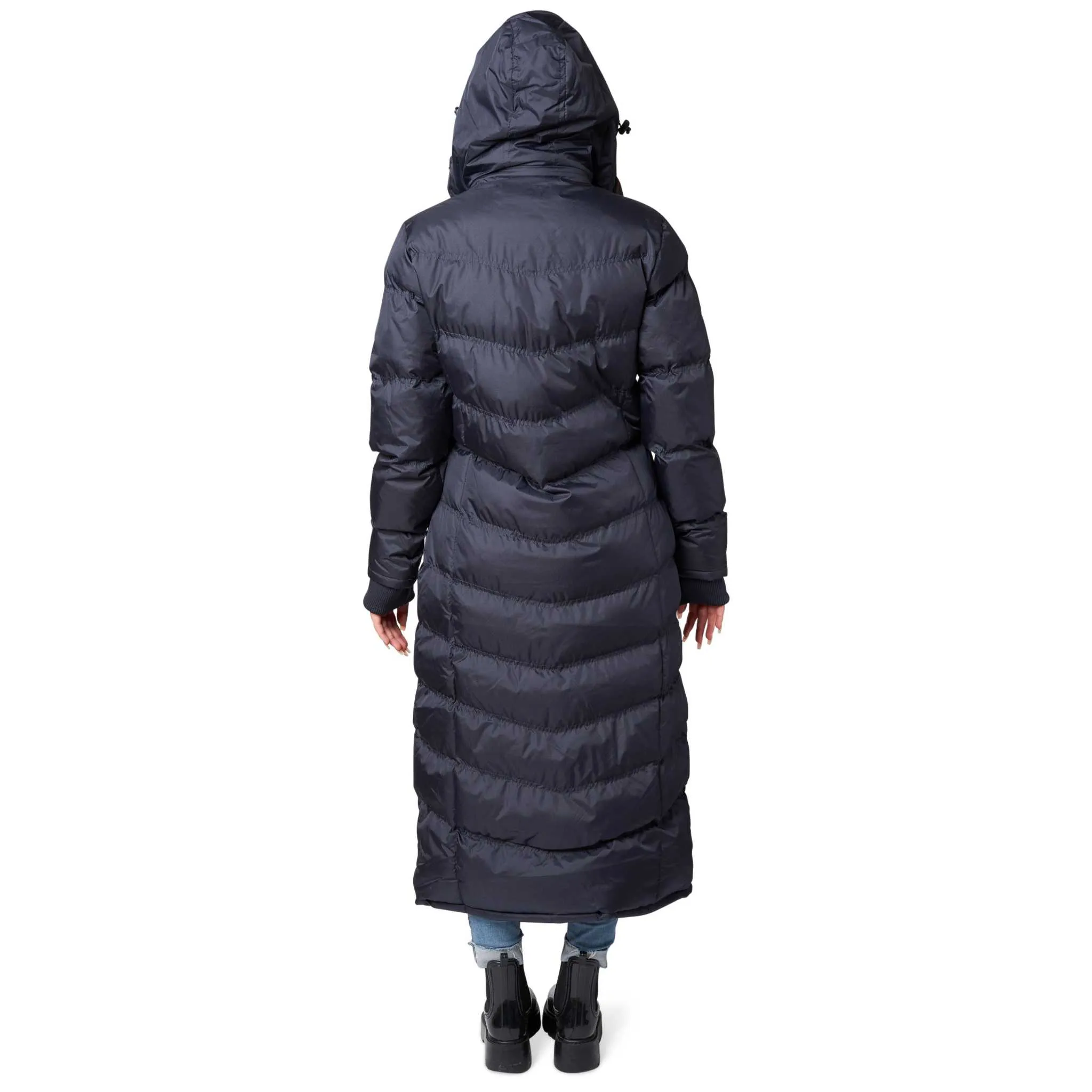u2wear Women Full Length Puffer Coat - Warm, Stylish, and Durable