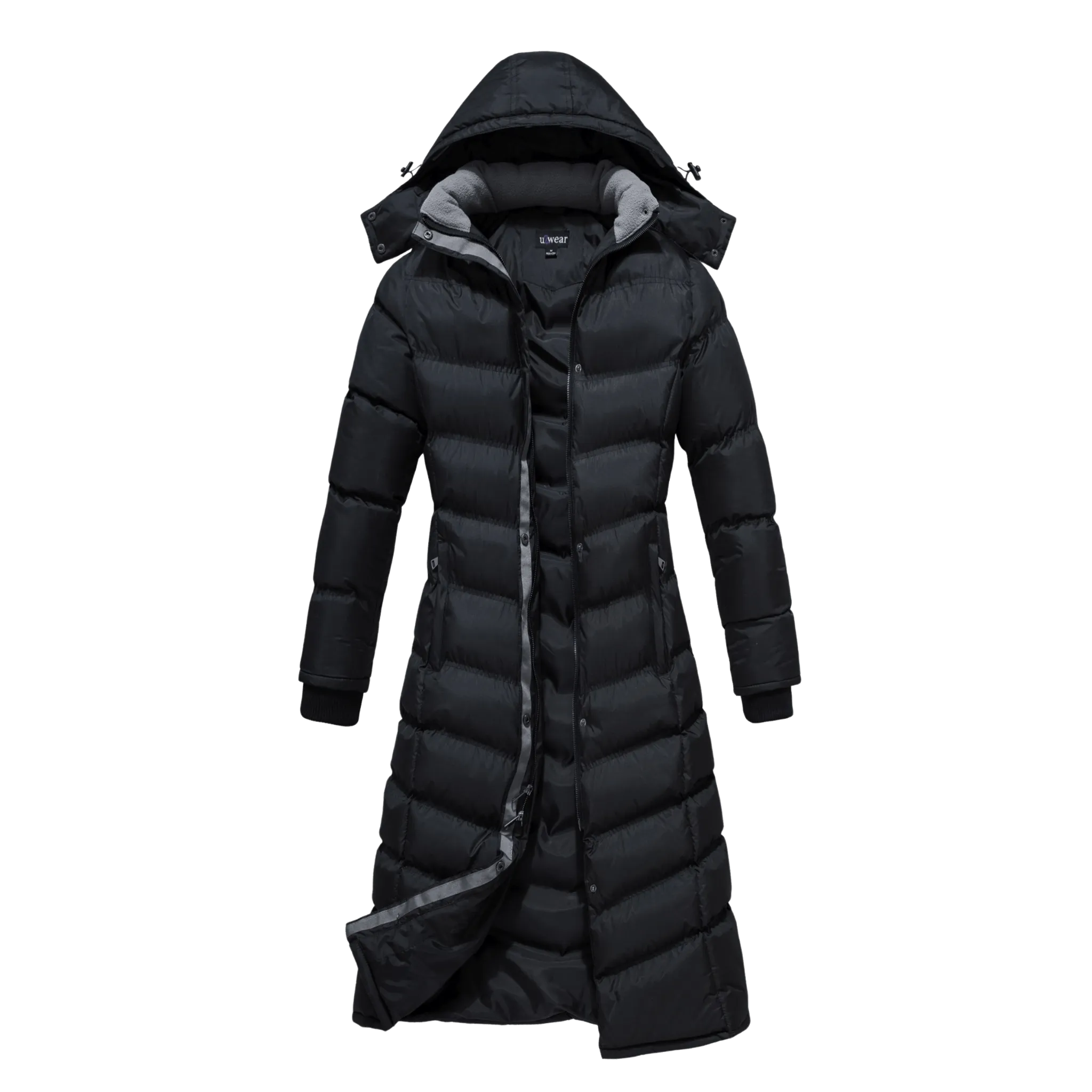 u2wear Women Full Length Puffer Coat - Warm, Stylish, and Durable