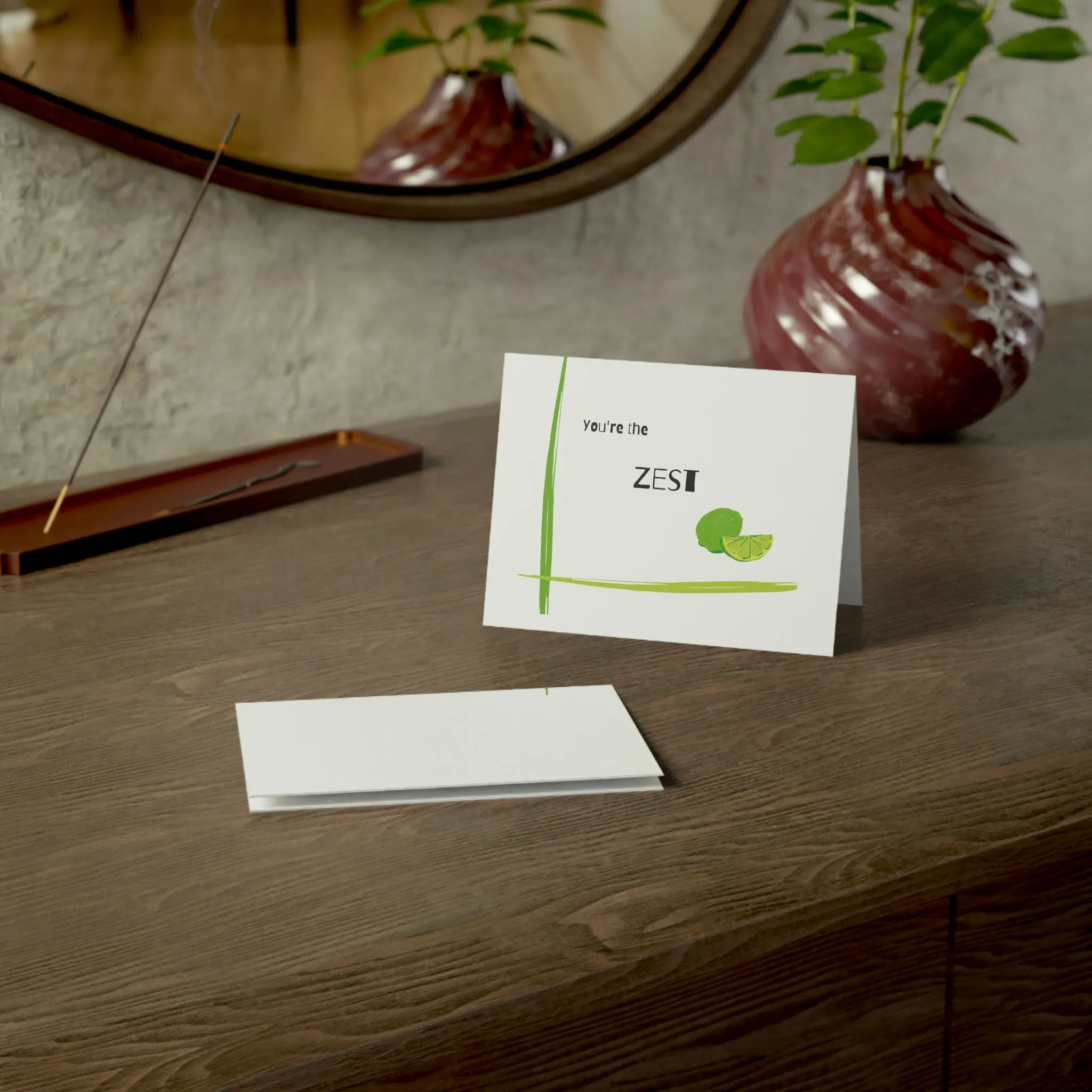 You're the Zest Greeting Cards (1, 10, 30, and 50pcs)