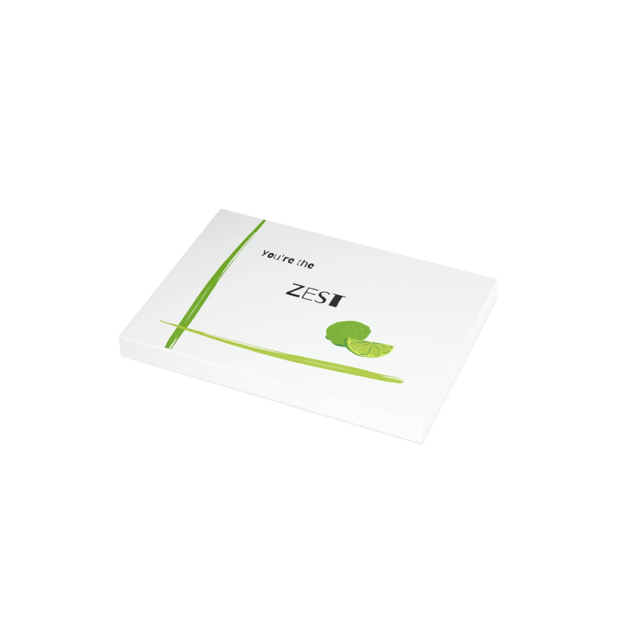 You're the Zest Greeting Cards (1, 10, 30, and 50pcs)
