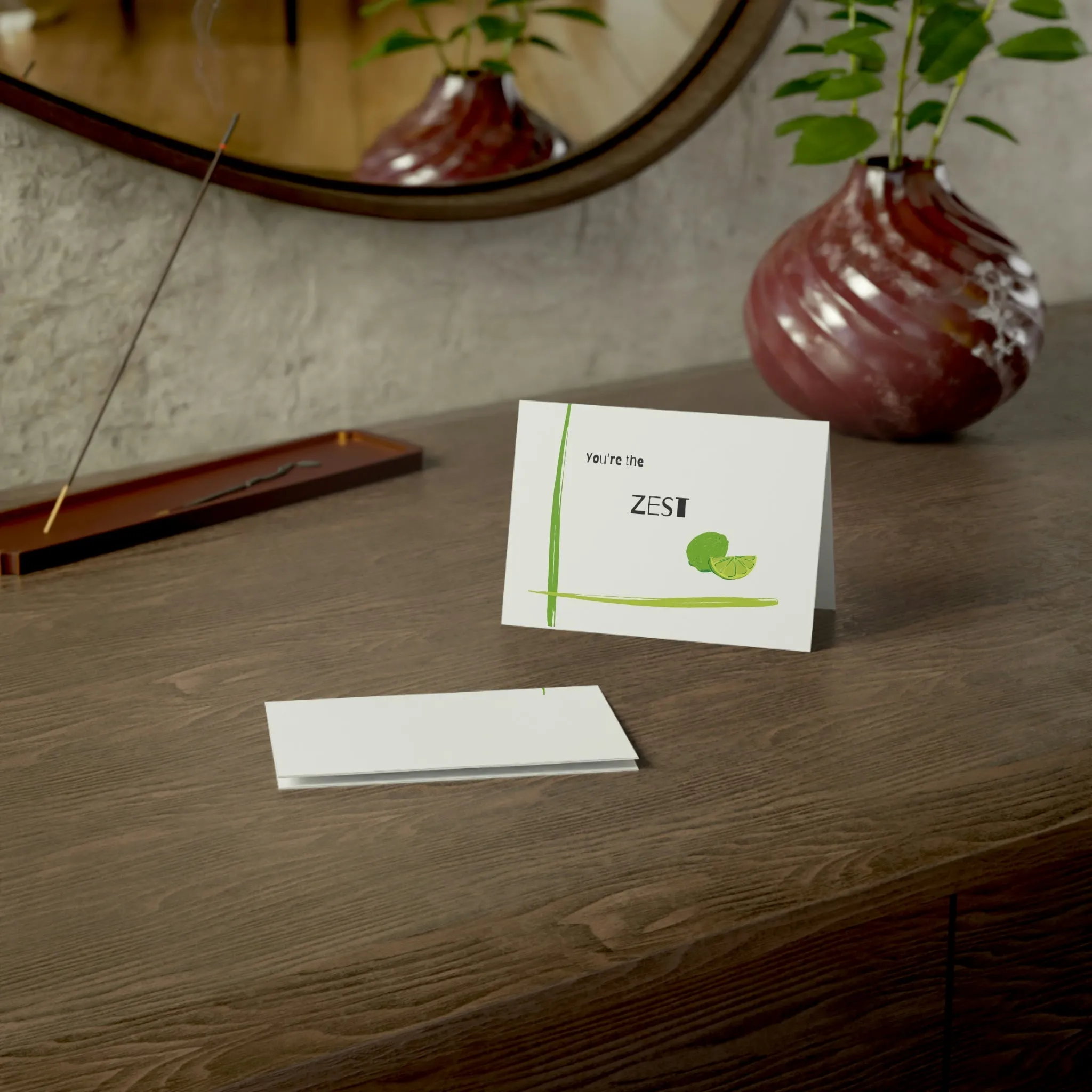 You're the Zest Greeting Cards (1, 10, 30, and 50pcs)