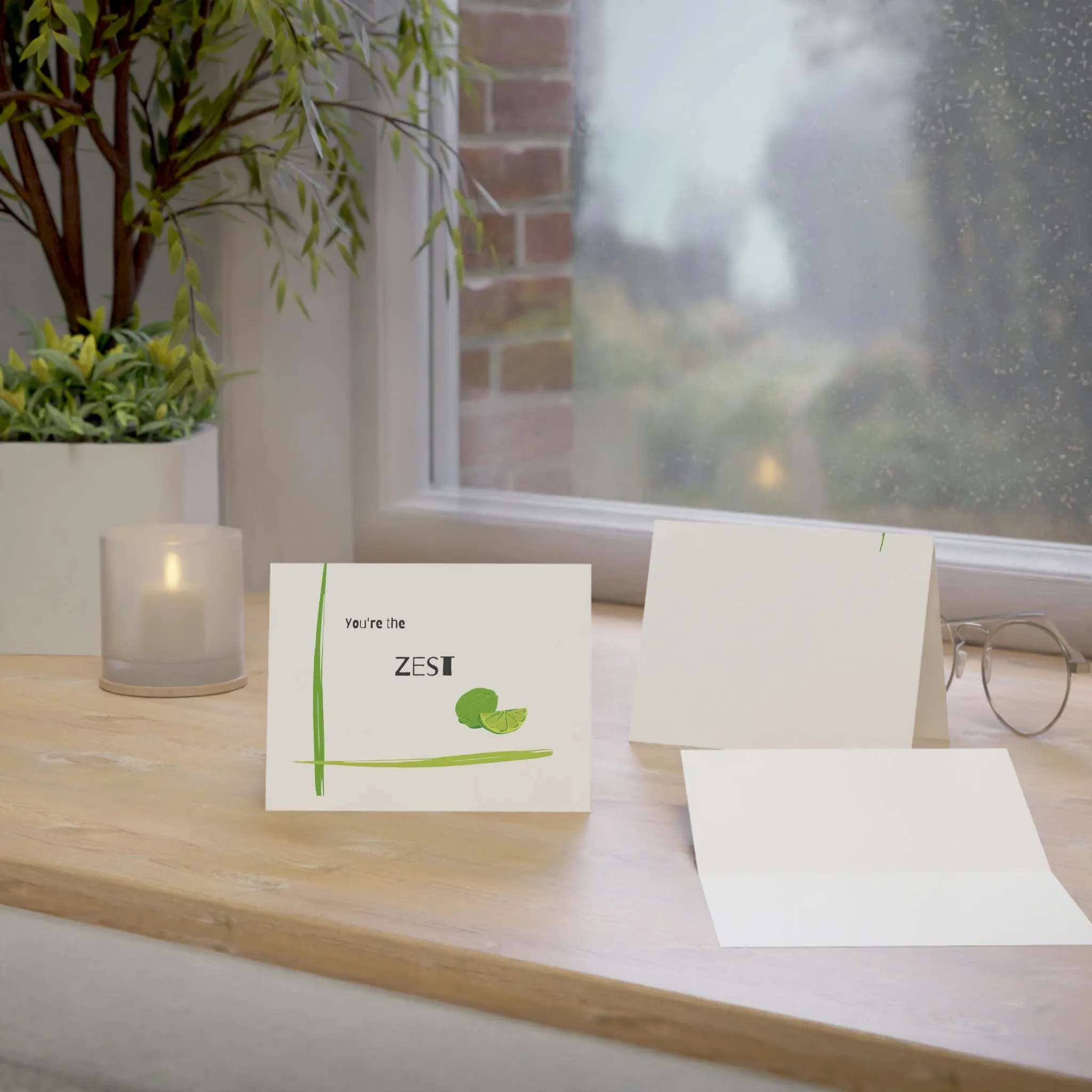 You're the Zest Greeting Cards (1, 10, 30, and 50pcs)