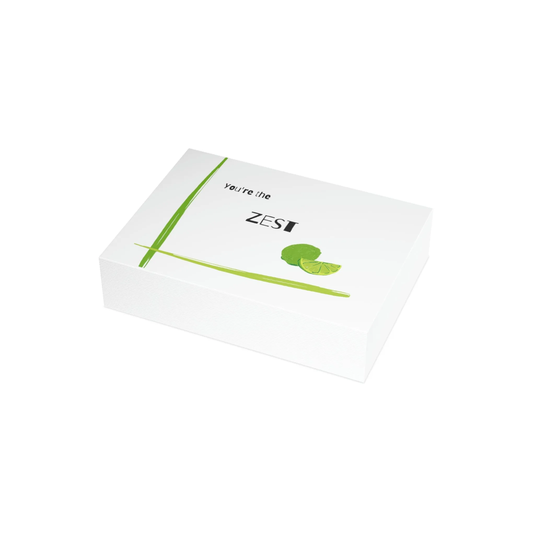 You're the Zest Greeting Cards (1, 10, 30, and 50pcs)