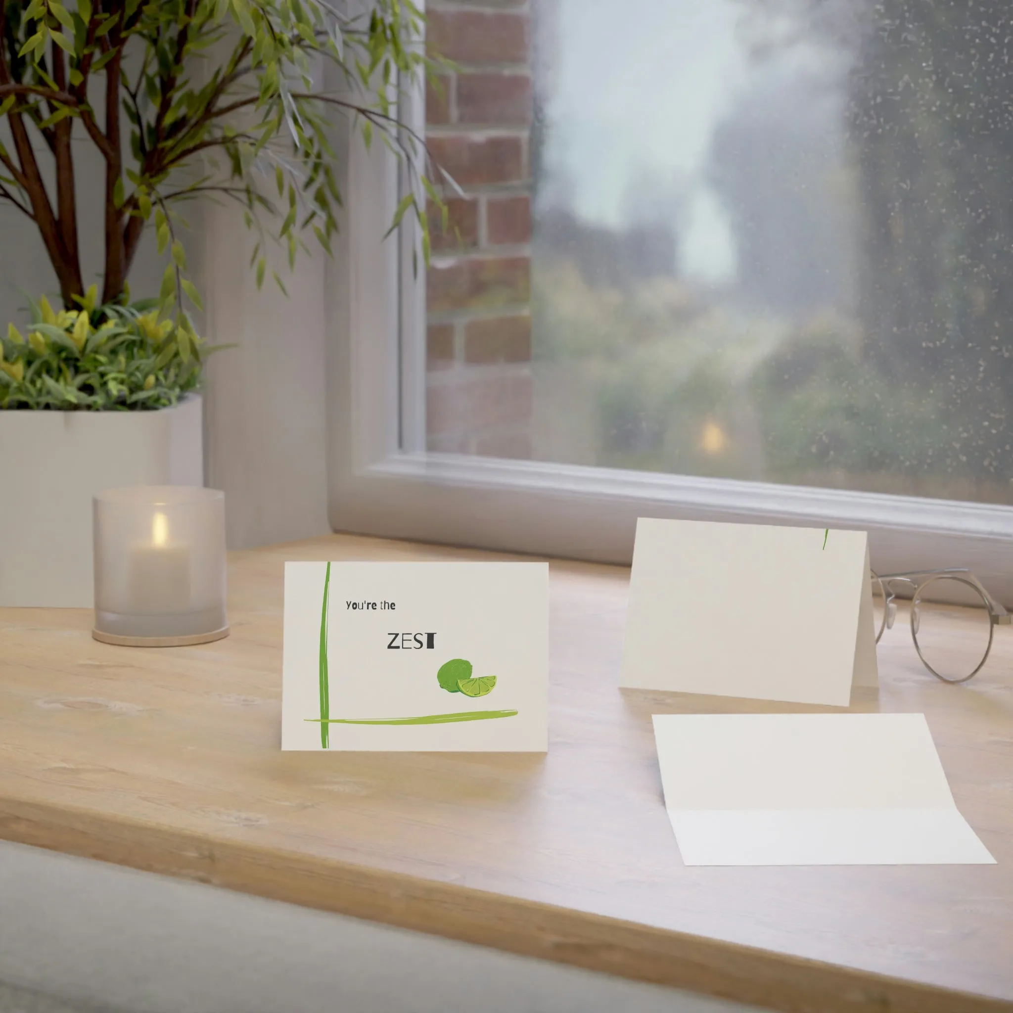 You're the Zest Greeting Cards (1, 10, 30, and 50pcs)